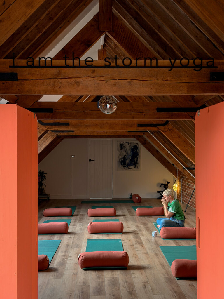 The practice room at Bayfield Brecks viewed through the doorway